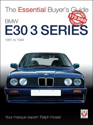 cover image of BMW E30 3 Series 1981 to 1994